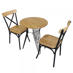 BFCB010 - Combo bàn ghế cafe mặt tròn