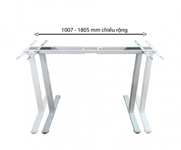 CBNT33-2A2 - Chân bàn tăng giảm chiều cao điện 2 khớp
