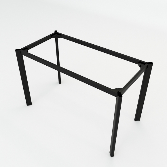 BFCBOV02 - Chân bàn làm việc sắt Oval 120x60 (cm)