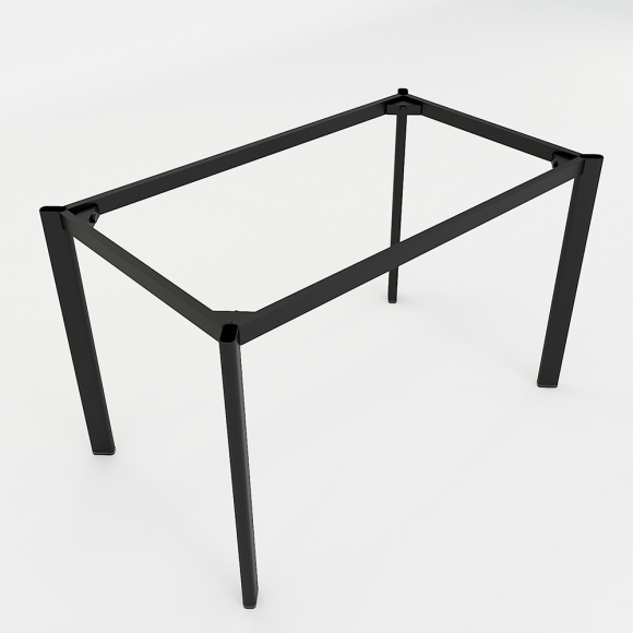 BFCBOV04 - Chân bàn làm việc sắt Oval 120x70 (cm)