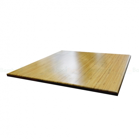 MB38009 - Mặt bàn gỗ tre ghép nguyên tấm 60x60cm đã PU hoàn thiện
