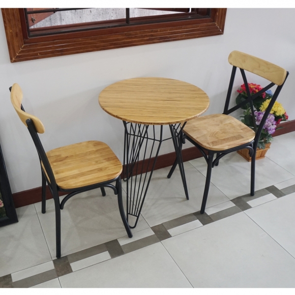 BFCB010 - Combo bàn ghế cafe mặt tròn
