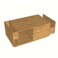 BFST001- Bàn sofa gỗ tre ép