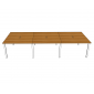 BFATB013 - Bàn cụm 6 AtonBamboo 120x360cm
