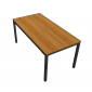 BFBA002 - Bàn ăn gỗ tre 80x160cm chân U lắp ráp