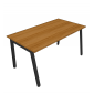BFBA007 - Bàn ăn gỗ tre 80x140cm chân Aton