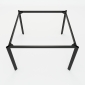 BFCBOV17 - Chân bàn cụm 2 sắt Oval lắp ráp 120x120cm